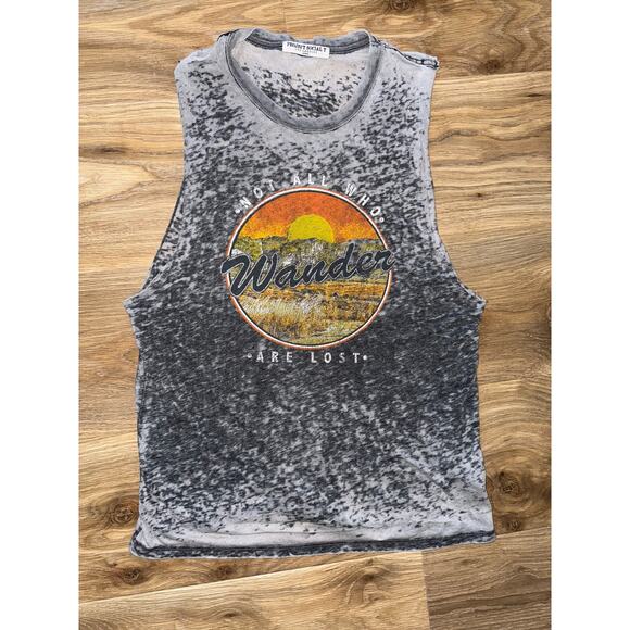 Project Social T Women’s Wander Sleeveless Graphic Tee - size M - OE - Picture 9 of 11